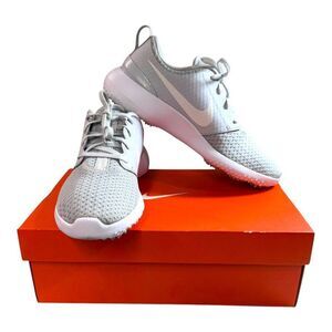 Nike Roshe G Golf Shoes AA1837-002 Men's Size 9 Gray Pure Platinum With Box READ